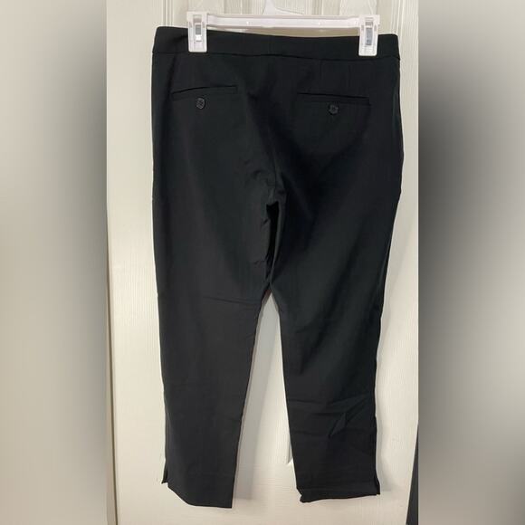 Theory Black Casual Minimalist Cropped Pants size 6 - Picture 5 of 5